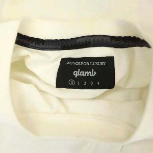 glamb Nixon sporty CS ニクソンスポーティカットソー Tシャツ 半袖 プルオーバー 0 白 ホワイト