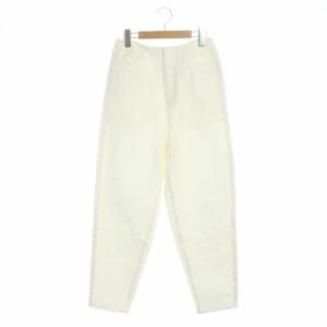 21SS デニムパンツ ジーンズ テーパード 36 白 ホワイト