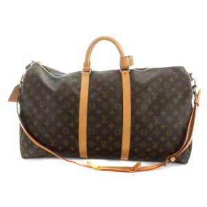 M41414 モノグラム キーポル・バンドリエール55 ボストンバッグ 茶