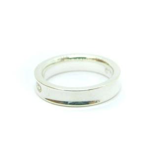 TIFFANY&Co. ナロー 1837 リング 指輪 Ag925 7号 シルバー