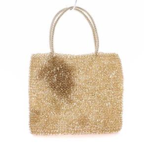 ANTEPRIMA ワイヤートートバッグ ハンドバッグ ベージュ