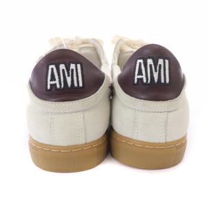 AMI Alexandre Mattiussi スニーカー ローカット 44 28.0cm 白 グレー ホワイト