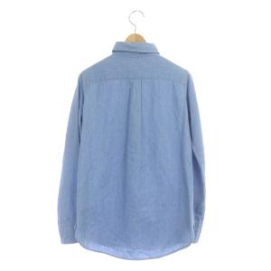 MADISONBLUE MADAME コットンシャツ 長袖 シャンブレー XS ブルー