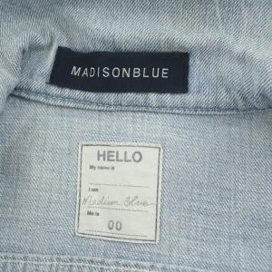 MADISONBLUE TIGHT G JAC DENIM ICE WASH デニムジャケット Gジャン XS ライトブルー