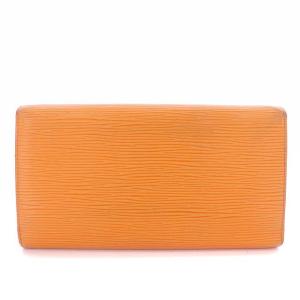 LOUIS VUITTON M6338H エピ ポルトトレゾール インターナショナル ウォレット 三つ折り オレンジ