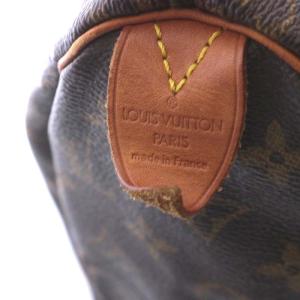 LOUIS VUITTON M41528 モノグラム スピーディ25 ミニボストンバッグ 茶