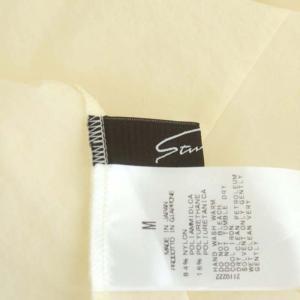 STUNNING LURE 22SS シアーTブラウス プルオーバー 半袖 ストレッチ M アイボリー