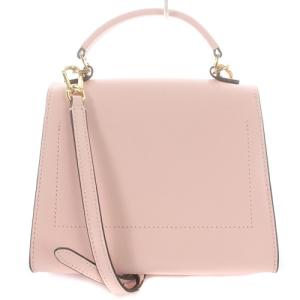 TORY BURCH ショルダーバッグ ハンドバッグ 2way レザー ロゴ ピンク