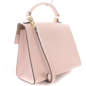 TORY BURCH ショルダーバッグ ハンドバッグ 2way レザー ロゴ ピンク