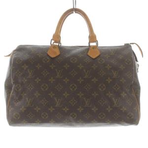 LOUIS VUITTON M41524 モノグラム スピーディ35  トラベルバッグ ブラウン 