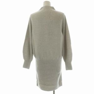 Theory 21AW OLIBIA COZY DRESS ニットドレス シームレスニットワンピース プルオーバー タイト 膝丈 カシミヤシルク混