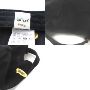 L'Appartement 21AW GOOD GRIEF State Name CAP キャップ スエード F ブラック