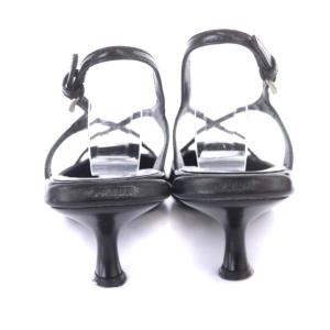 PRADA ストラップパンプス スクエアトゥ 36.5 ブラック