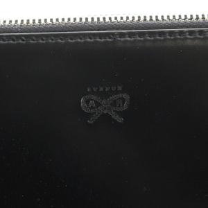 ANYA HINDMARCH トートバッグ レザー 黒 ブラック SH