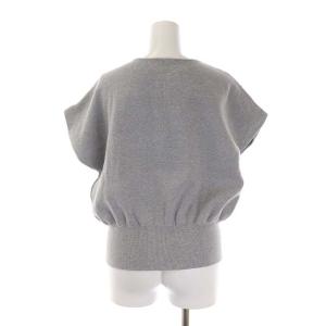 ADORE 22AW クリアコットン フレンチニットトップス セットアップ ニット フレアースカート 38