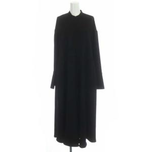 22AW WIDE CUFF DRESS ワンピース 36 黒