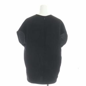 DRESSTERIOR セットアップ フレンチスリーブ ブラウス ワイドパンツ 38 ブラック