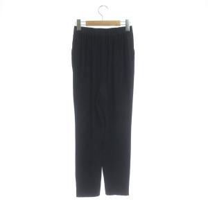 ENFOLD 19AW PEツイルゴムジョッパーズ パンツ テーパード イージー 34 ネイビー