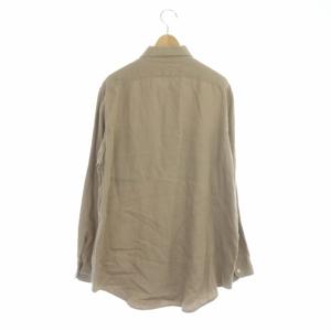 MADISONBLUE リネン ハンプトン シャツ 長袖 01 ベージュ