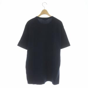 COMME des GARCONS HOMME 19SS ロゴプリント Tシャツ カットソー 半袖 プルオーバー L ネイビー ホワイト