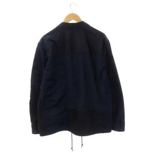 COMME des GARCONS HOMME HF-J008 20AW コーチジャケット L 紺 黒