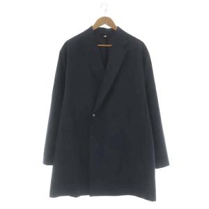 MET24 DOUBLE SHORT COAT XL スモークブルー