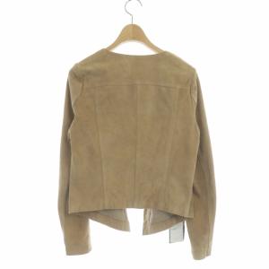 GRACE CONTINENTAL スウェードジャケット やぎ革 スエードジャケット 36 キャメル