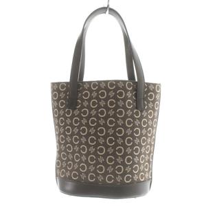 CELINE ハンドバッグ ミニ 総柄 ブラウン