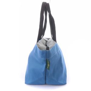 Hervé Chapelier トートバッグ ハンドバッグ 1028N ナイロン舟型ショルダーML 青 ブルー