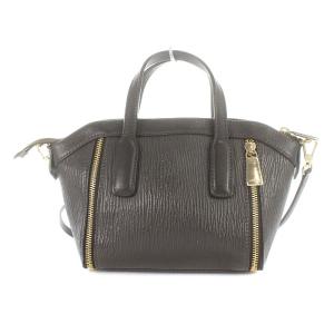 FURLA ハンドバッグ ショルダーバッグ 2way レザー ブラウン