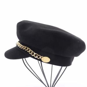 Diagram GRACE CONTINENTAL 21AW キャスケット 帽子 F 黒 ブラック