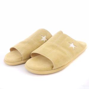 ADDICT ONE STAR SANDALサンダル フラット スエード 27.0cm ベージュ