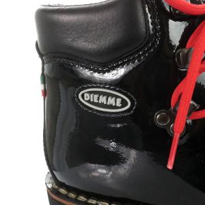 DIEMME ROCCIA VET トレッキングブーツ ショートブーツ パテントレザー 42 27cm ブラック