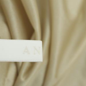 ANAYI ノースリーブ プリーツワンピース 膝丈 38 ベージュ