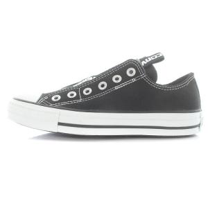 オールスター ロゴテープ スリップ ローカット スニーカー ロゴ 24cm ブラック 1CL450