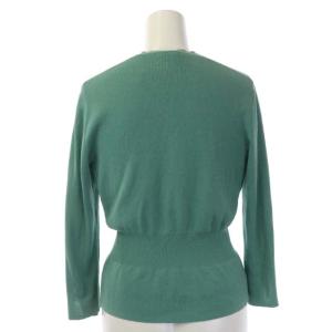SYBILLA アンサンブル ニット カーディガン 長袖 Vネック カットソー　M グリーン