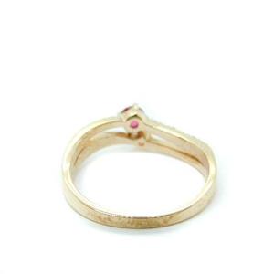 4℃ リング 指輪 K10 8号 ピンクゴールド