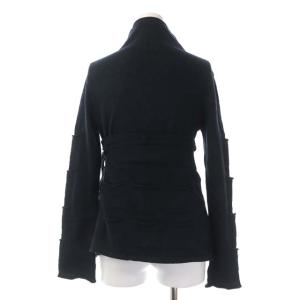 ISSEY MIYAKE Haat レイヤーデザインニットアンサンブル セーター 長袖 プルオーバー 2 チャコールグレー