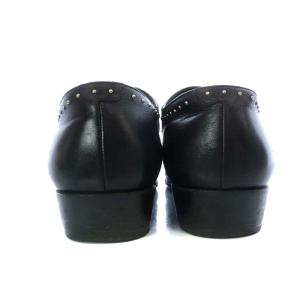 CELINE エディスリマン ジャクノ ダービーシューズ スタッズ レザー 37 ブラック