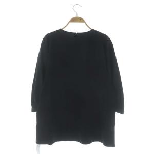 23区 vingt-trois 22SS カットソー トップス 長袖 プルオーバー コットンツイルジャージー ボリュームスリーブ クルーネック