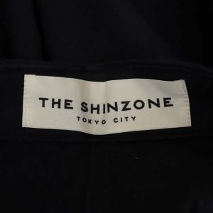 Shinzone BAKER PANTS テーパード ジッパーフライ 36 ネイビー
