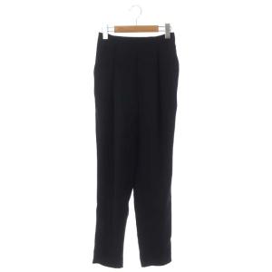 PEツイル ゴムジョッパーズパンツ テーパード タック イージー 36 ネイビー