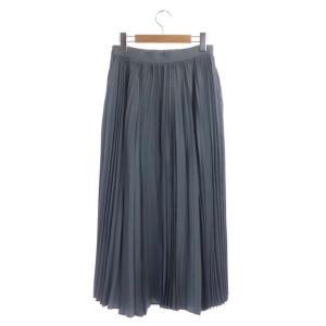 ebure プリーツ スカート 36 ライトグレー