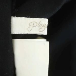 Plage キャミサロペット オールインワン ワイド コットン 38 黒 ブラック