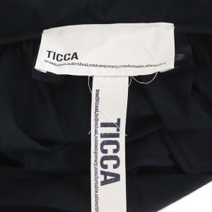 TICCA 21AW 3WAY モッズコート 中綿ライナー付き ジップアップ ロング F 紺 ネイビー
