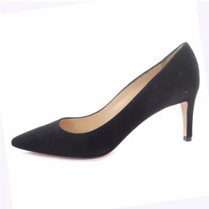 PELLICO パンプス スエード ポインテッドトゥ 37 ブラック