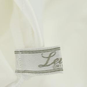 Leilian ティアード ブラウス プルオーバー シアー 長袖 11 ホワイト