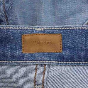 MOTHER アパルトモン別注 21SS LT BLUE INSIDER DENIM デニムパンツ ジーンズ セミワイド カットオフ ジッパーフライ