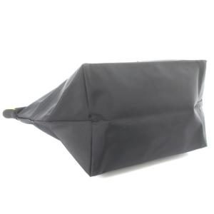 Longchamp プリアージュ M ナイロンバッグ DEPOSE トートバッグ ハンドバッグ 切替 グレー イエロー