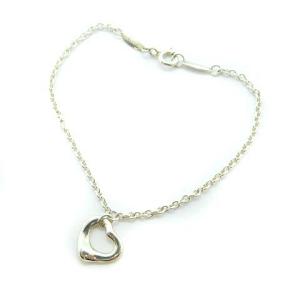 TIFFANY&Co. オープンハート エルサペレッティ ブレスレット 925 シルバー